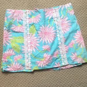 Lily Pulitzer Mini Skirt Skort - Size 8